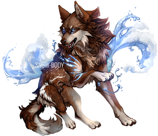 Detailed Feral Full Body + Decoration Detailed Feral Full Body + Decoration