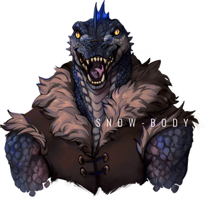 Detailed Anthro Bust